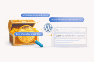WordPress SEO strategy using long-tail keywords